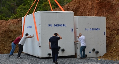 Antalya Büyükşehir Belediyesi Akçatı'nın su sorununu çözüyor