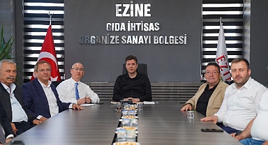 Ayvalık ve Ezine Gıda OSB’leri arasında bilgi alışverişi