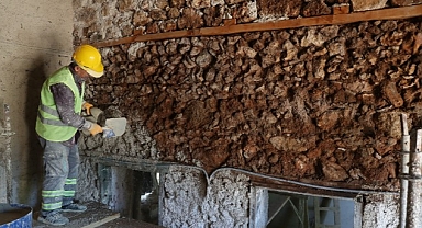 Balbey'de 'Devlet Konuk Evi' inşaatı sürüyor