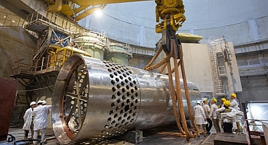 Bangladeş’teki Ruppur NGS’nin 1’inci Ünitesi’ne Karotiyer Yerleştirildi