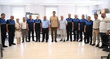 Başkan Kocaman ekibiyle bayramlaştı