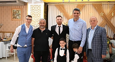 Başkan Kocaman mutluluklara ortak oluyor
