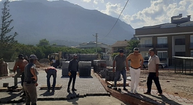 Başkan Topaloğlu yol çalışmalarını inceledi