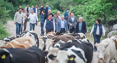 Bergama’da yayla yolculuğu başladı
