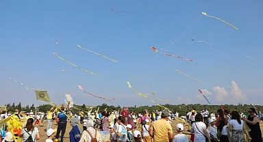 Bergama UNESCO'ya girişinin 9. yılını uçurtmalarla kutladı