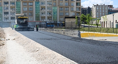 Beşyol Millet Bahçesi Yolu Asfaltlandı