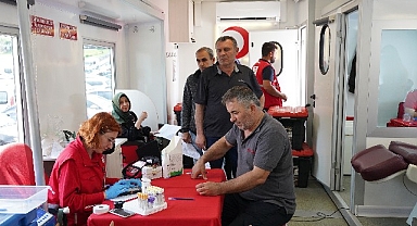Beylikdüzü'nde kan bağışı noktası kuruldu