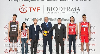 Bioderma 2 yıl daha Voleybol Milli Takımlar Resmi Sponsoru