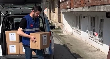 Canik Belediyesi’nden Selden Etkilenen Ailelere Hijyen Paketi Desteği