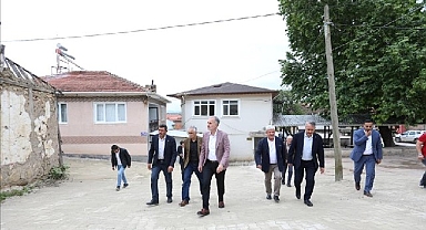 Çavuşköy Mahallesinin Altyapı Ve Parke Taş Kaplamaları Tamamlandı