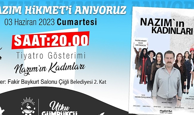 Çiğli Belediyesi Nazım Hikmet’i Anacak