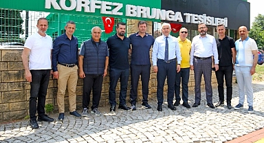 Genel Sekreter Gündoğdu, Kocaelispor Brunga tesislerini inceledi