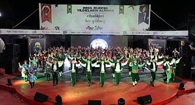 İnegöl Belediyesi Halk Dansları Topluluğundan Muhteşem Gece