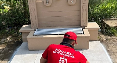 Kandıra Teksen'in lezzetli suyu ile ünlü çeşmesi yenilendi