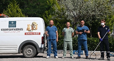 Karabağlar’da kurban yakalama timi iş başında