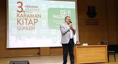 Karaman Belediyesi'nin düzenlediği 3. Karaman Kitap Günleri'ne ünlü Yazar Alişan Akapaklıkaya konuk oldu