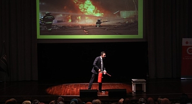 Konya Büyükşehir İtfaiyesi’nden Kur'an Kursu Öğreticilerine “Yangın ve İlkyardım” Semineri