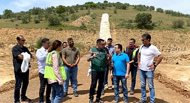 Kula Emre Barajı'nda geri sayım