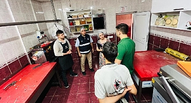 Kurban Bayramı öncesi zabıtadan kasaplarda denetim