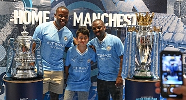 Manchester City’nin bu sezon kazandığı kupalar PUMA ev sahipliğinde İstanbul’da sergilendi