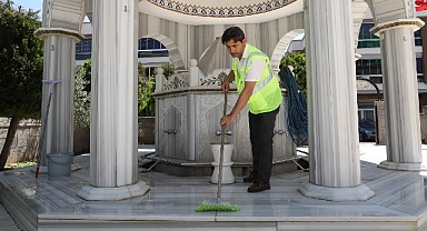 Menderes’te Camiler Bayrama Hazır