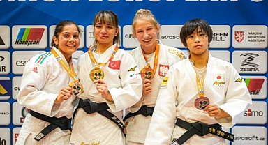 Merve ve Ayşenur, Avrupa'dan madalyayla döndü