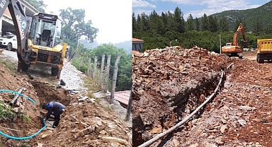 MUSKİ Kırsal Mahallelerde Çalışmalarını Sürdürüyor