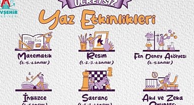 Nevşehir Belediyesi Gönüllü Eğitim Merkezi Yaz Etkinlikleri Başlıyor