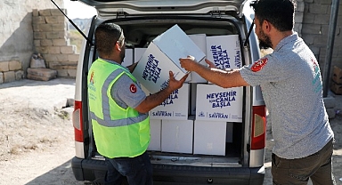 Nevşehir Belediyesi tarafından bin 200 aileye kurban eti dağıtımı gerçekleştirildi