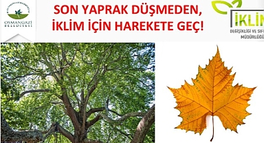 Osmangazi, iklim değişikliği ile mücadelede yol haritasını belirledi