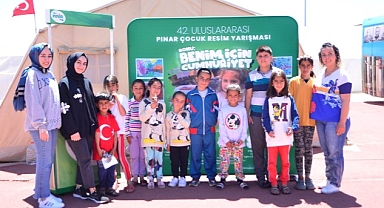 Pınar Çocuk Resim Atölyesi, deprem bölgesindeki çocuklarla bir araya geliyor