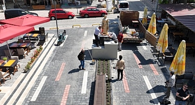 Sarıkız Meydanı yenilendi