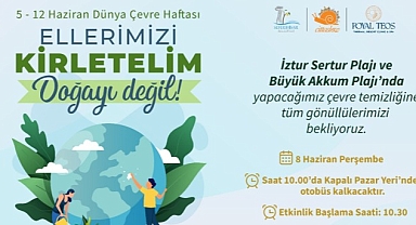 Seferihisar’da doğa için gönüllü seferberlik