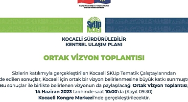 SKUP Ortak Vizyon Toplantısı yapılacak