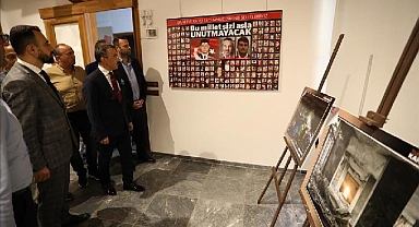 “15 Temmuz Türkiye Yüzyılının Kahramanları” Sergisi Kent Müzesinde Açıldı