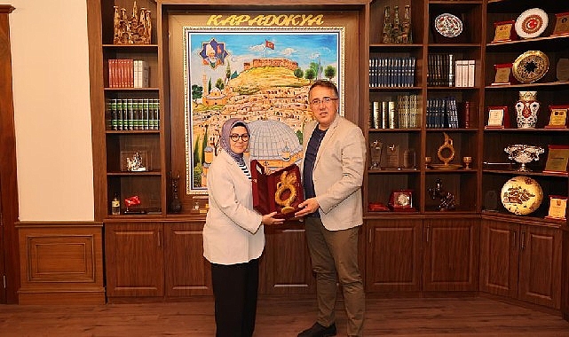 AK Parti Kayseri Milletvekili Böhürler'den Başkan Savran'a ziyaret