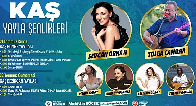 Antalya Büyükşehir Belediyesi'nden Gömbe ve Bezirgan'da yayla şenliği