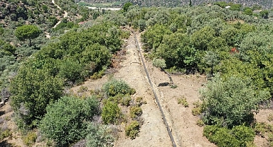 ASKİ, Söke Karakaya'ya Beşparmak Dağları'nın zirvesinden su sağladı