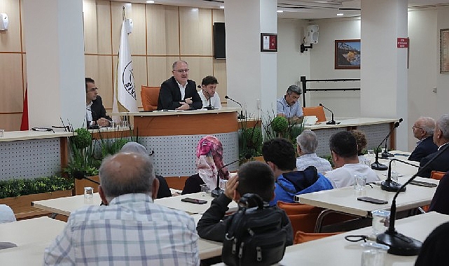 Başkan Bilgin mahallelerin sorunlarını dinledi