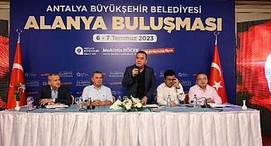 Başkan Böcek Alanya'da