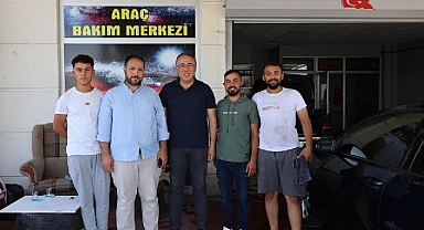 Başkan Savran, 2000 Evler ve Yeni Mahalle'de esnaf ziyaretlerinde bulundu