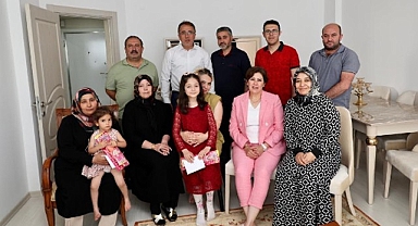 Başkan Savran ev ziyaretlerinde bulundu