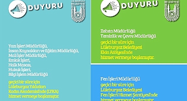 Belediye binasının taşınma işlemleri tamam!