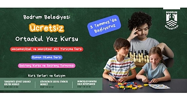 Belediyeden yaz tatilinde çocuklara eğitici ve eğlenceli kurslar
