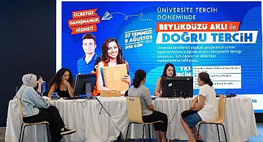 Beylikdüzü Belediyesi tercih döneminde de öğrencilerin yanında