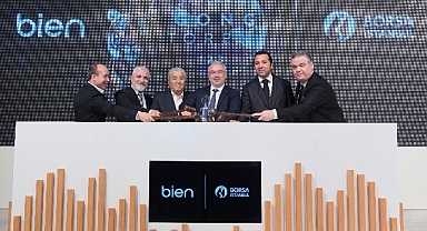 Bien için Borsa İstanbul'da Gong töreni düzenlendi