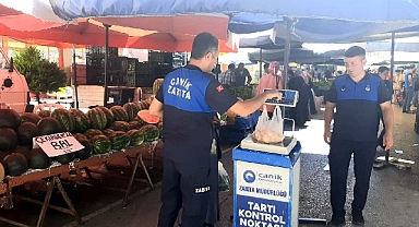 Canik’te Semt Pazarları Kontrol Altında