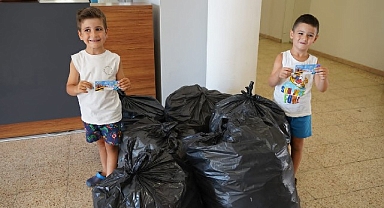 Çeşme’de atıklar eğlenceye dönüşüyor