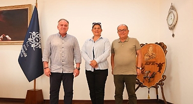 CHP İl Başkanı Saatçı ve Germencik Belediye Başkanı Öndeş'ten Başkan Çerçioğlu'na ziyaret