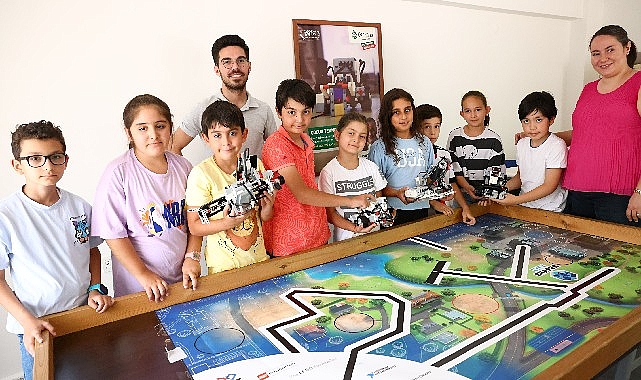 Çocuk teknoloji evi'nde yaz atölyeleri başladı